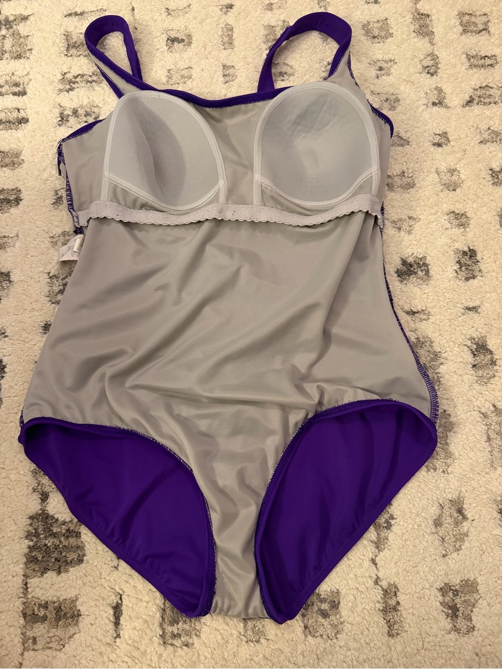 Reebok Purple Women's One-Piece Swimsuit - Picture 5 of 5